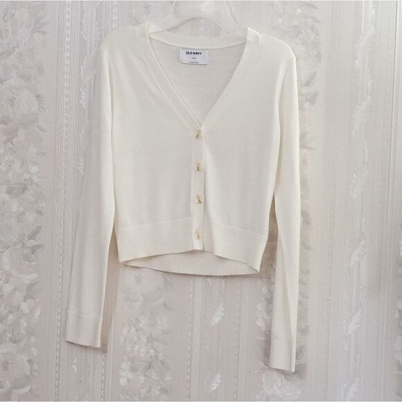 Old Navy Girl V-Neck Cardigan - Picture 1 of 4